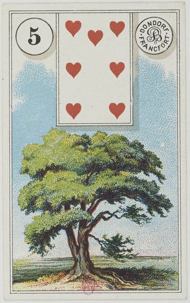 Lenormandkarte 5 Der Baum