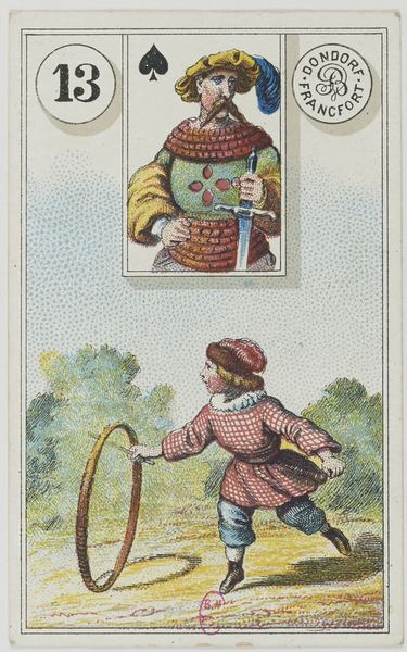 Lenormandkarte 13 Das Kind