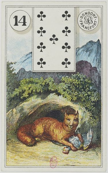 Lenormandkarte 14 Der Fuchs