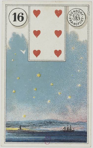 Lenormandkarte 16 Die Sterne