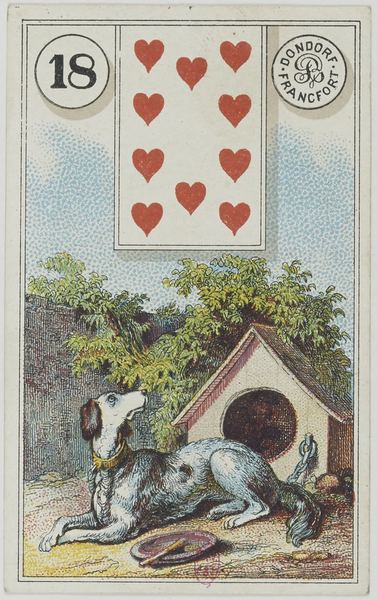 Lenormandkarte 18 Der Hund