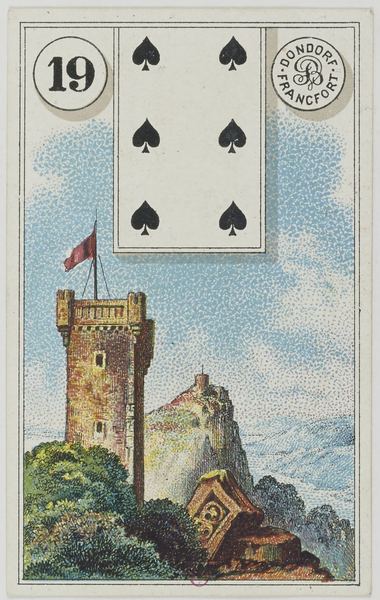 Lenormandkarte 19 Der Turm