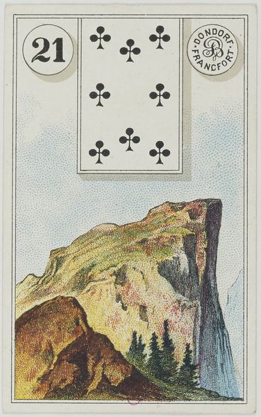 Lenormandkarte 21 Der Berg