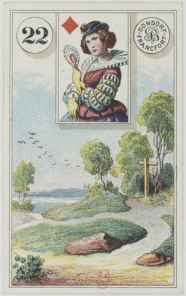 Lenormandkarte 22 Die Wege