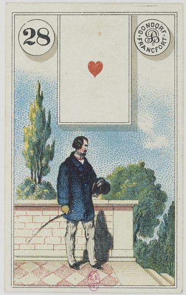 Lenormandkarte 28 Der Herr