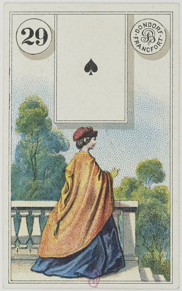 Lenormandkarte 29 Die Dame